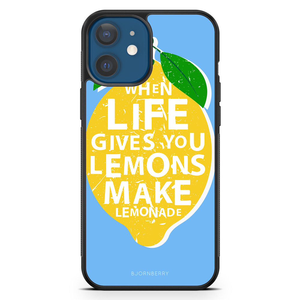 iPhone 12 Mini Case - Lemon Quote