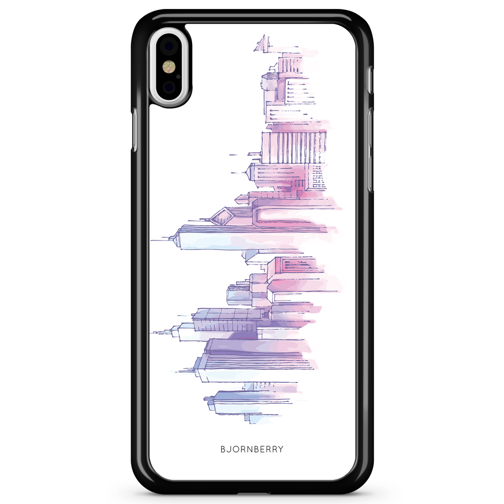 iPhone X / XS Case - Watercolor Skyline