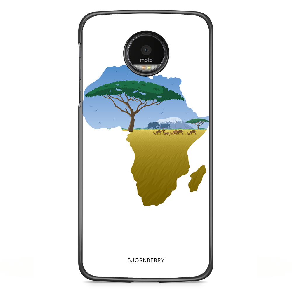 Motorola Moto G5S Plus Case - Africa White