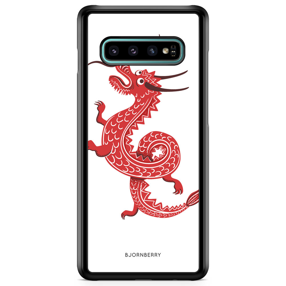Samsung Galaxy S10 Plus Case - Red Dragon