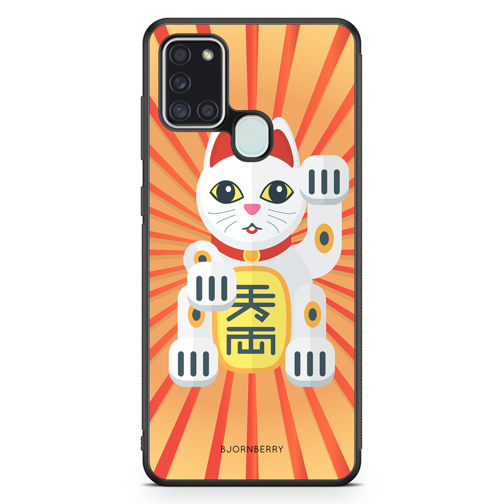 Samsung Galaxy A21s Case - Lucky Cat