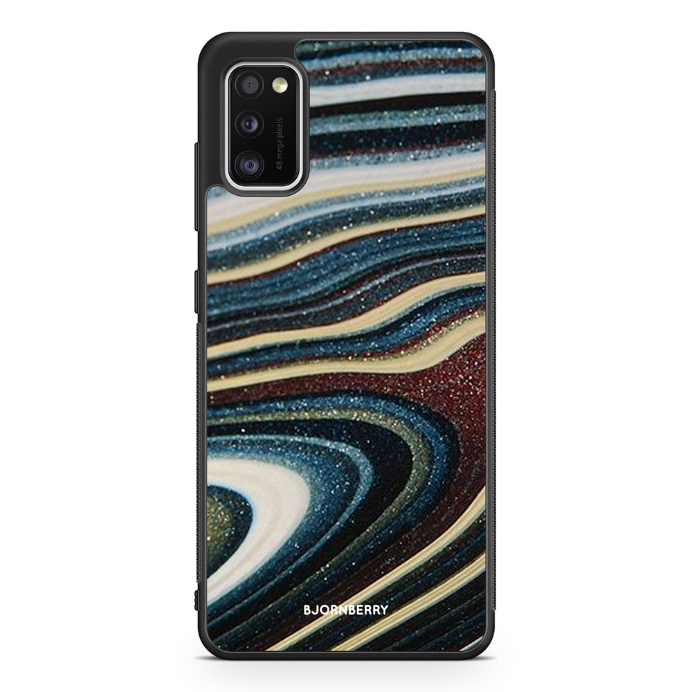 Samsung Galaxy A41 Case - Malachite Pattern