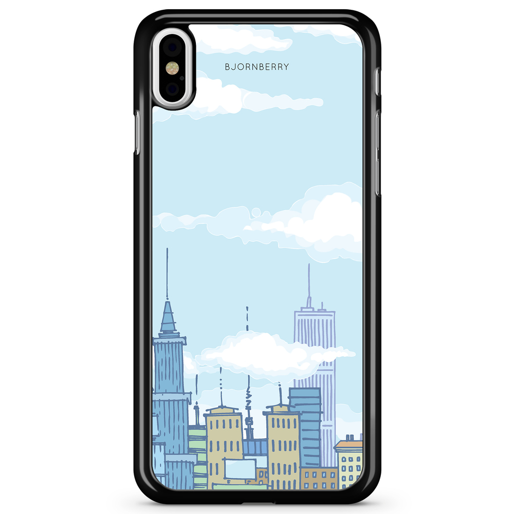 iPhone X / XS Case - Cartoon Skyline