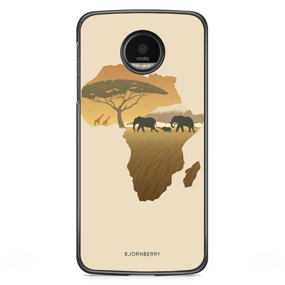 Motorola Moto G5S Plus Case - Africa Brown
