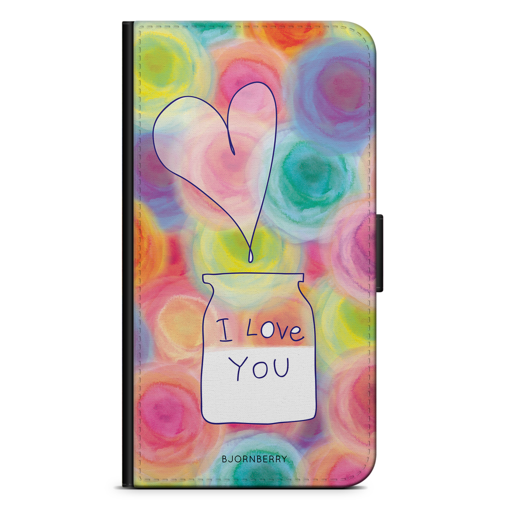 Xiaomi Mi A2 Wallet Case - I love you