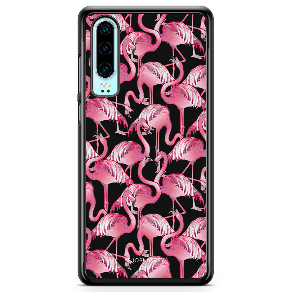 Huawei P30 Case - Flamingos
