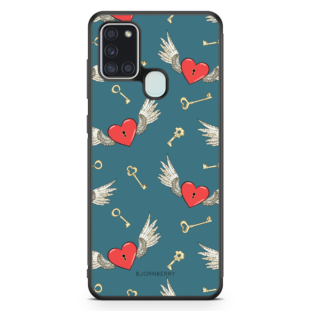Samsung Galaxy A21s Case - Hearts 'n Wings