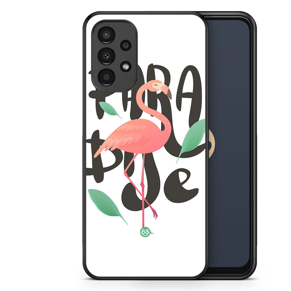 Samsung Galaxy A13 Case - Paradise Flamingo