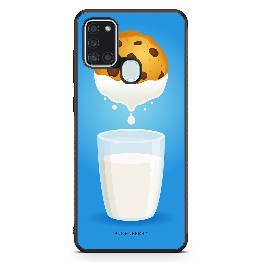 Samsung Galaxy A21s Case - Milk and Cookies