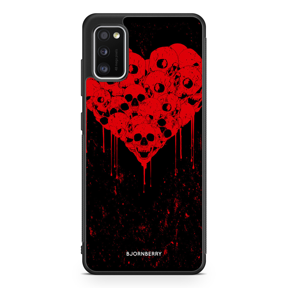 Samsung Galaxy A41 Case - Skull Heart
