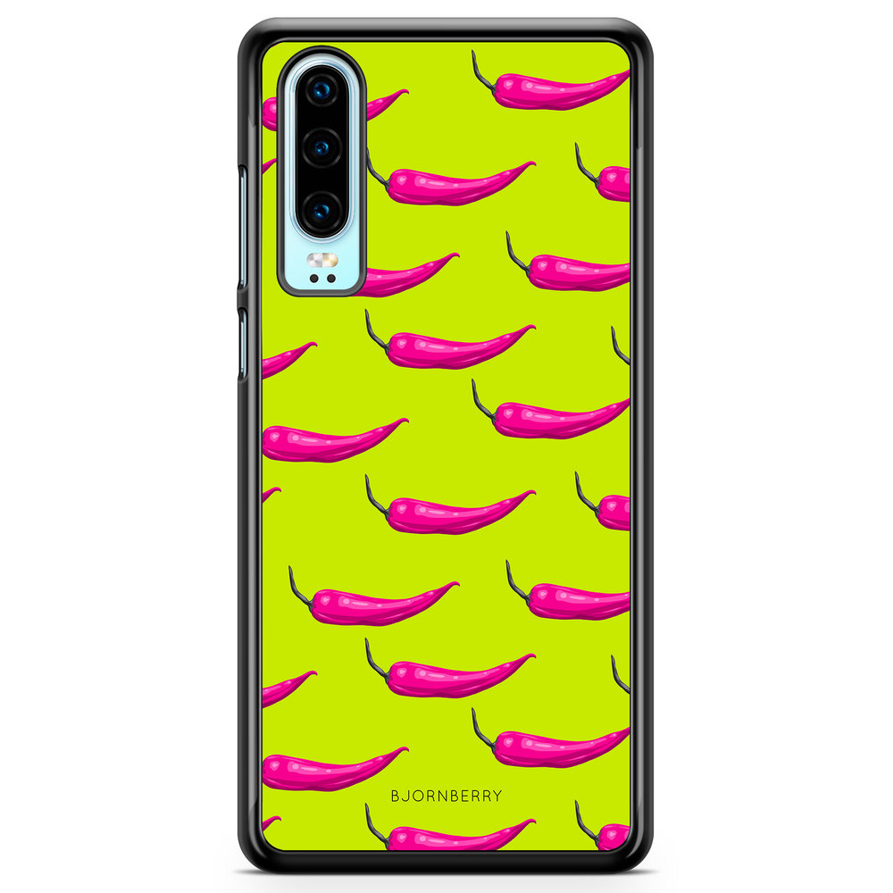Huawei P30 Case - Chilli Pattern