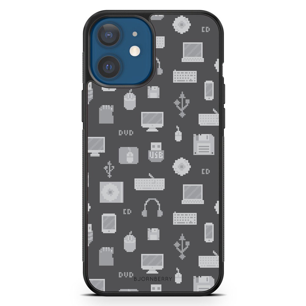 iPhone 12 Mini Case - Pixel Art Computer