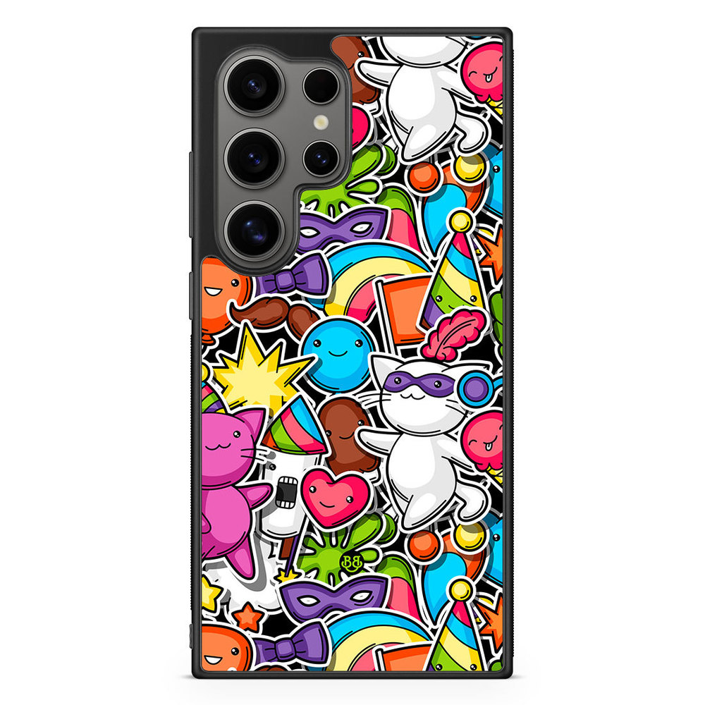 Samsung Galaxy S24 Ultra Case - Cute Sticker