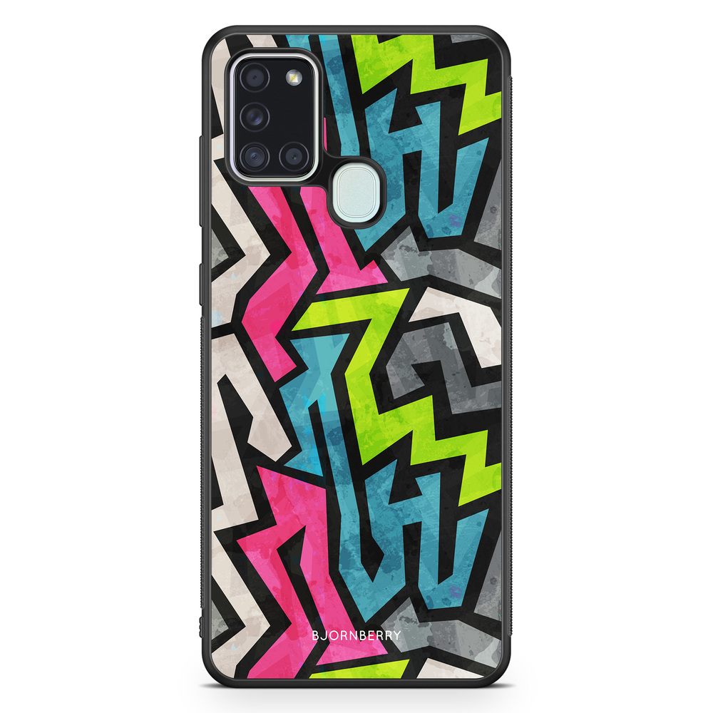 Samsung Galaxy A21s Case - Grunge Graffiti