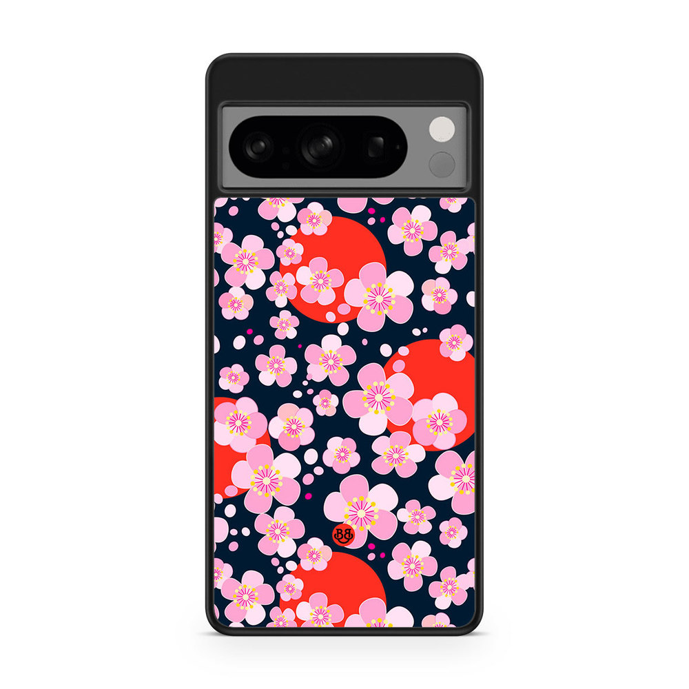 Google Pixel 8 Pro Case - Japanese Flowers