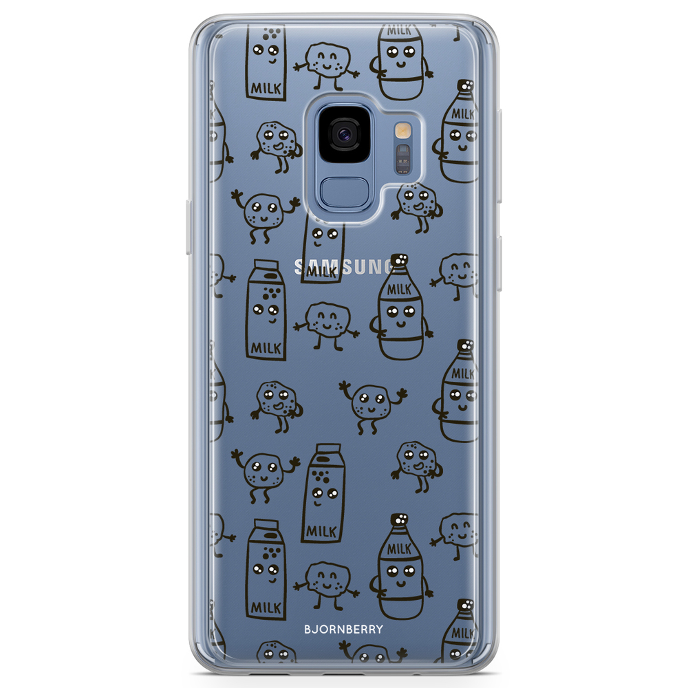 Samsung Galaxy S9 Fashion Skal - Mjölk & Kakor