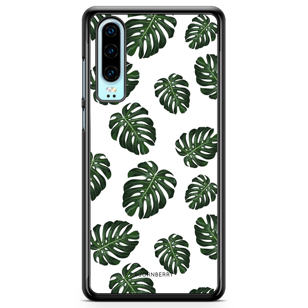 Huawei P30 Case - Monstera Pattern