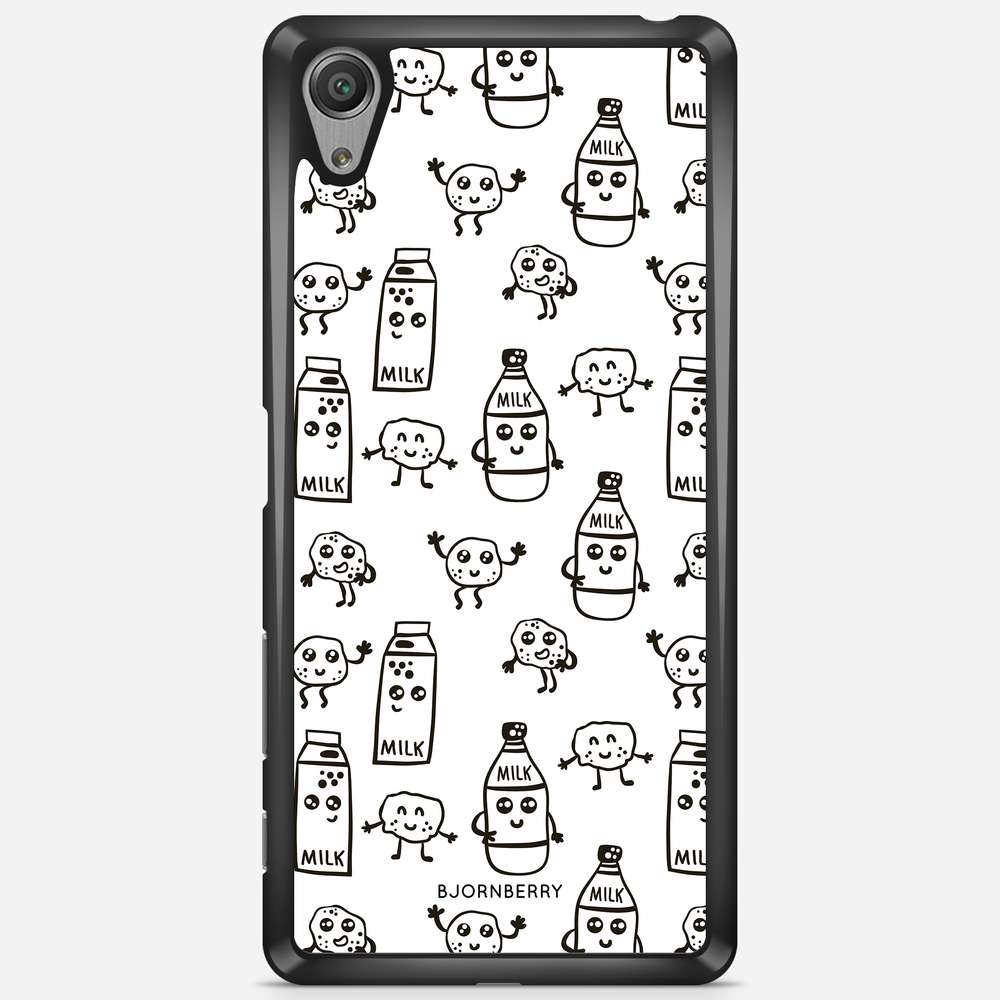 Sony Xperia X Performance Case - Milk and Cookies