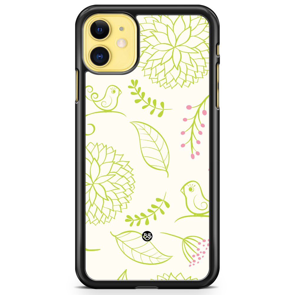 iPhone 11 Case - Green Floral