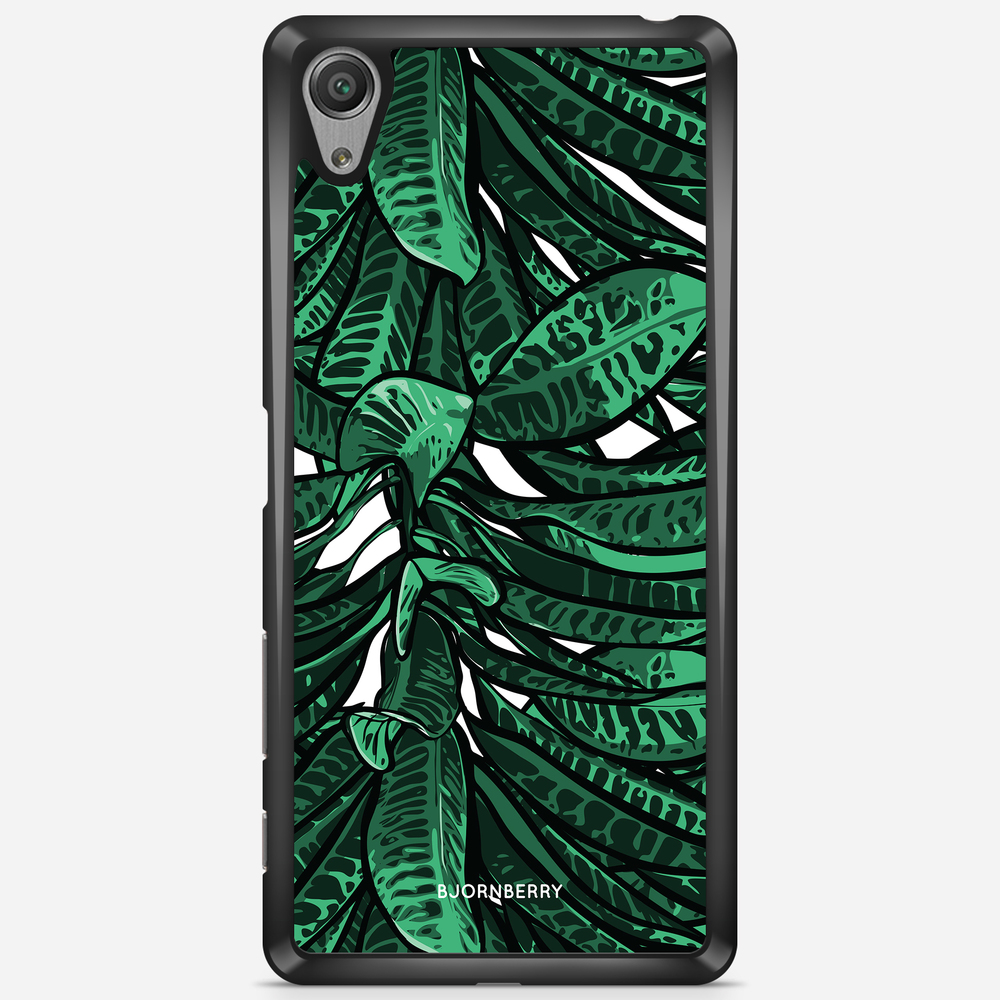 Sony Xperia X Performance Case - Tropical Leaves