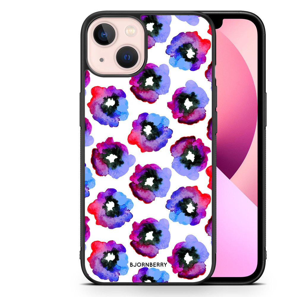 iPhone 13 Case - Violet Flowers