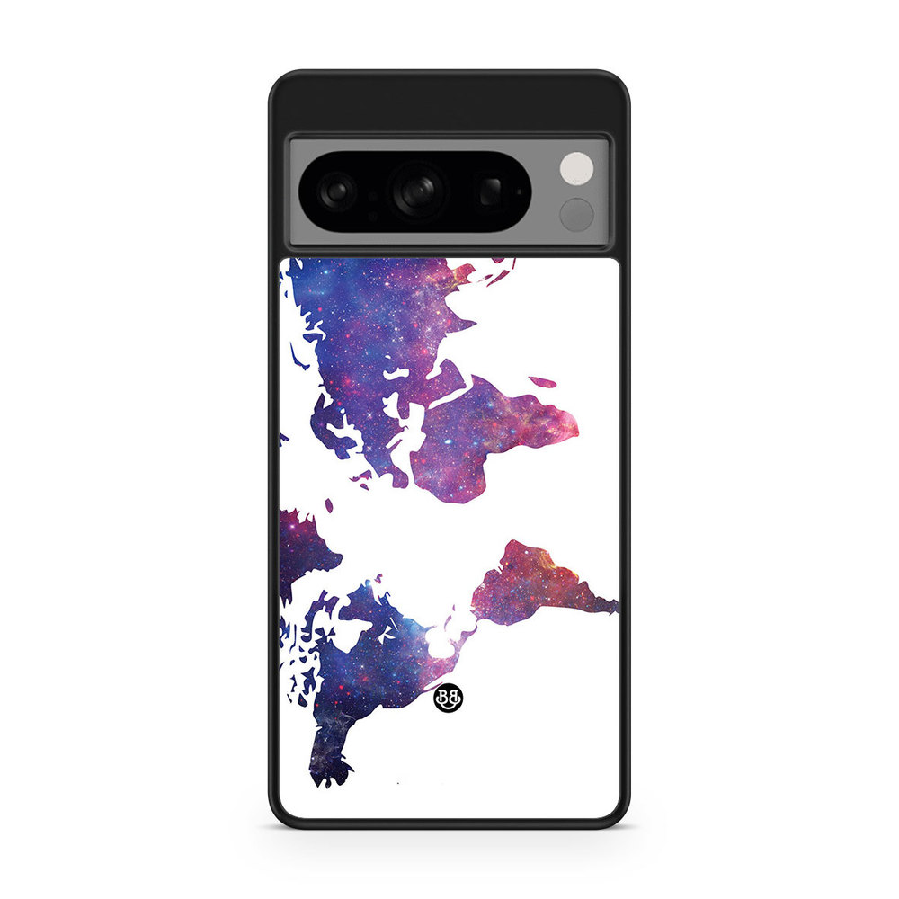 Google Pixel 8 Pro Case - World Map Space