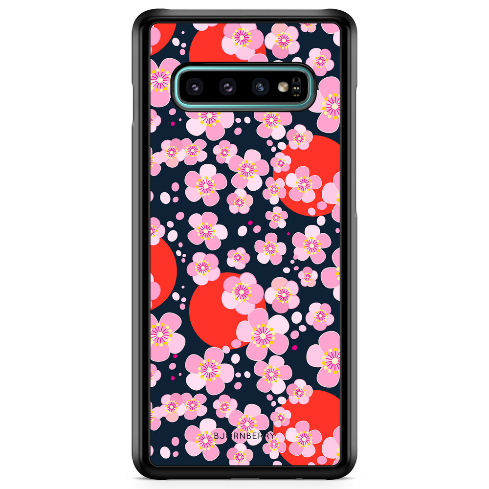 Samsung Galaxy S10 Plus Case - Japanese Flowers