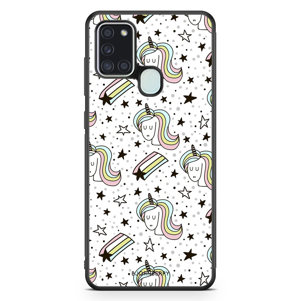 Samsung Galaxy A21s Case - Unicorn Pattern