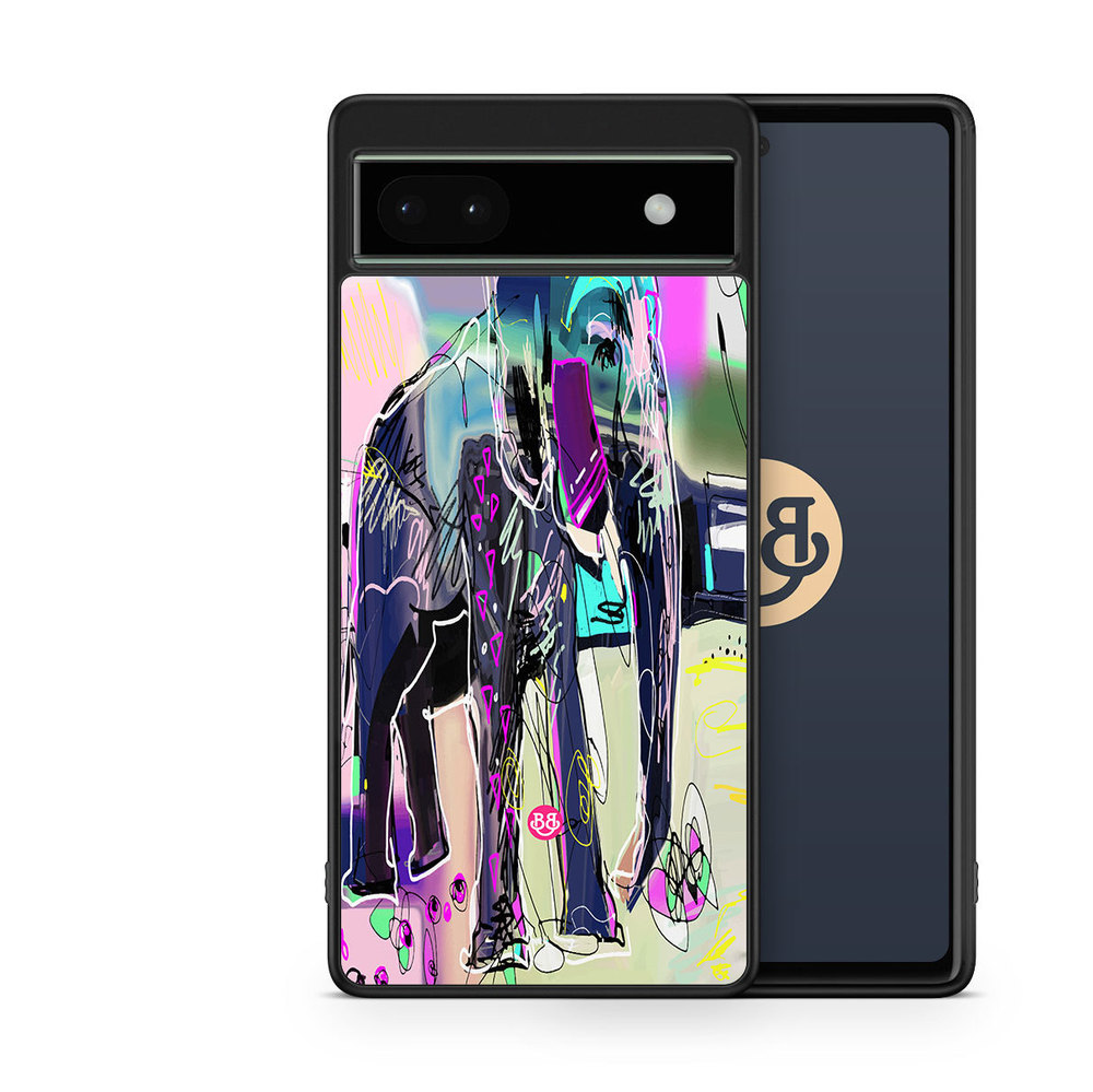 Google Pixel 6a Case - Abstract Elephant