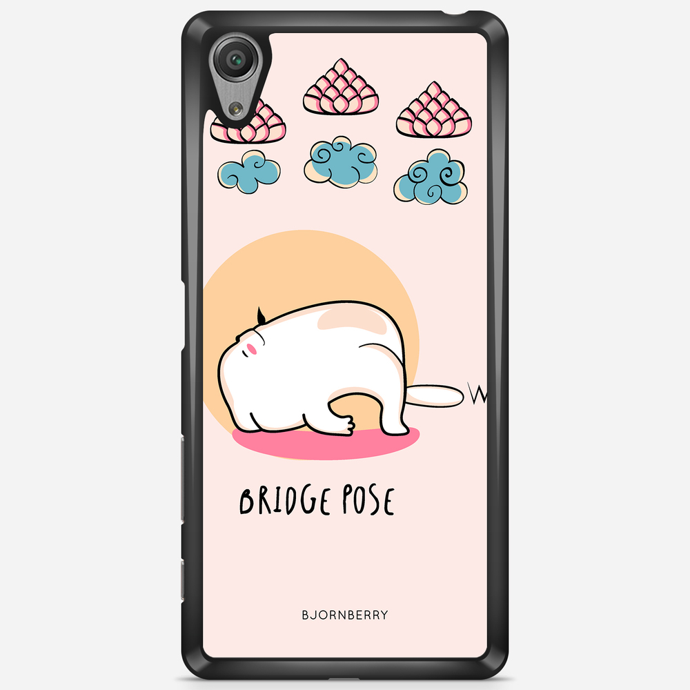 Sony Xperia X Performance Case - Yoga Cat Bridge Pose