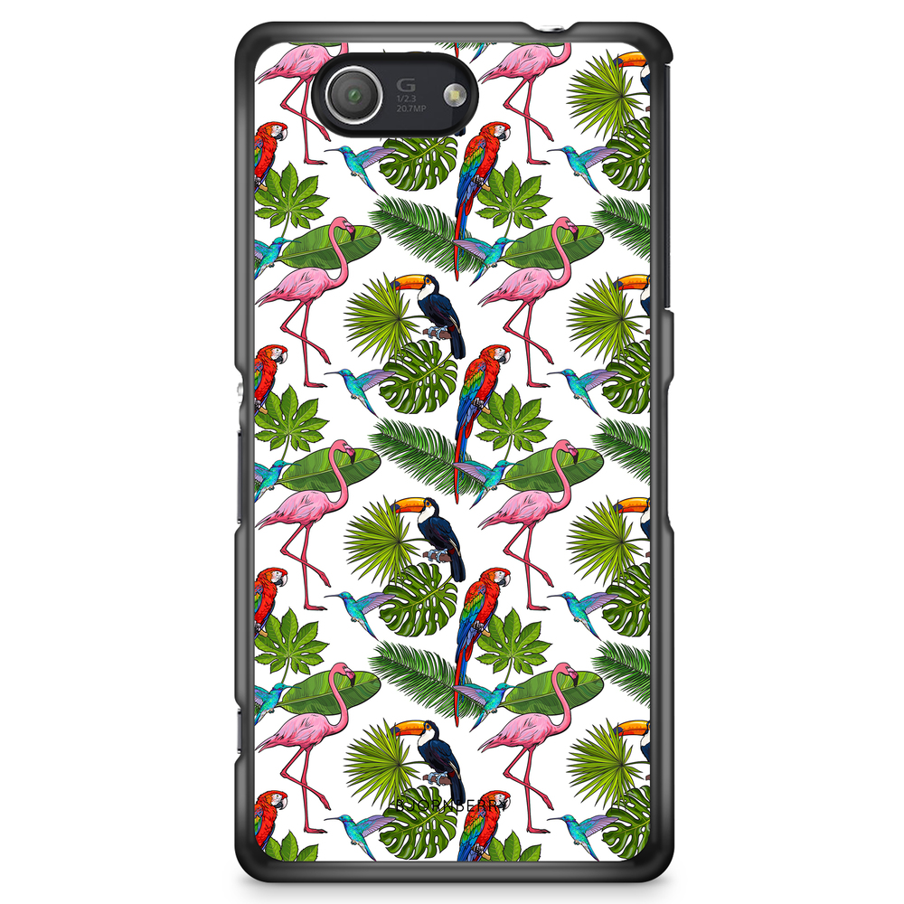 Sony Xperia Z3 Compact Case - Tropical Pattern