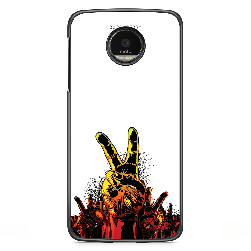 Motorola Moto G5S Plus Case - Peace Hands