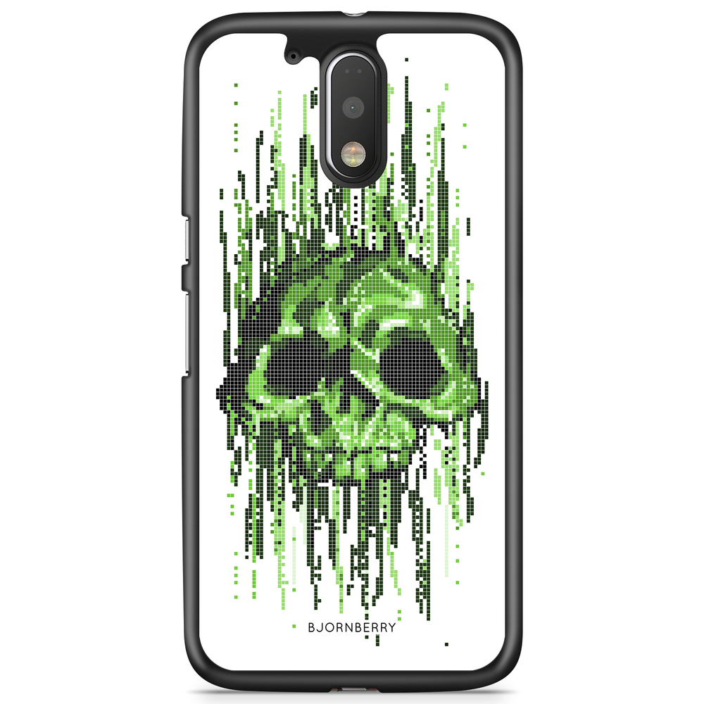 Moto G4/G4 Plus Case - Data Virus Skull