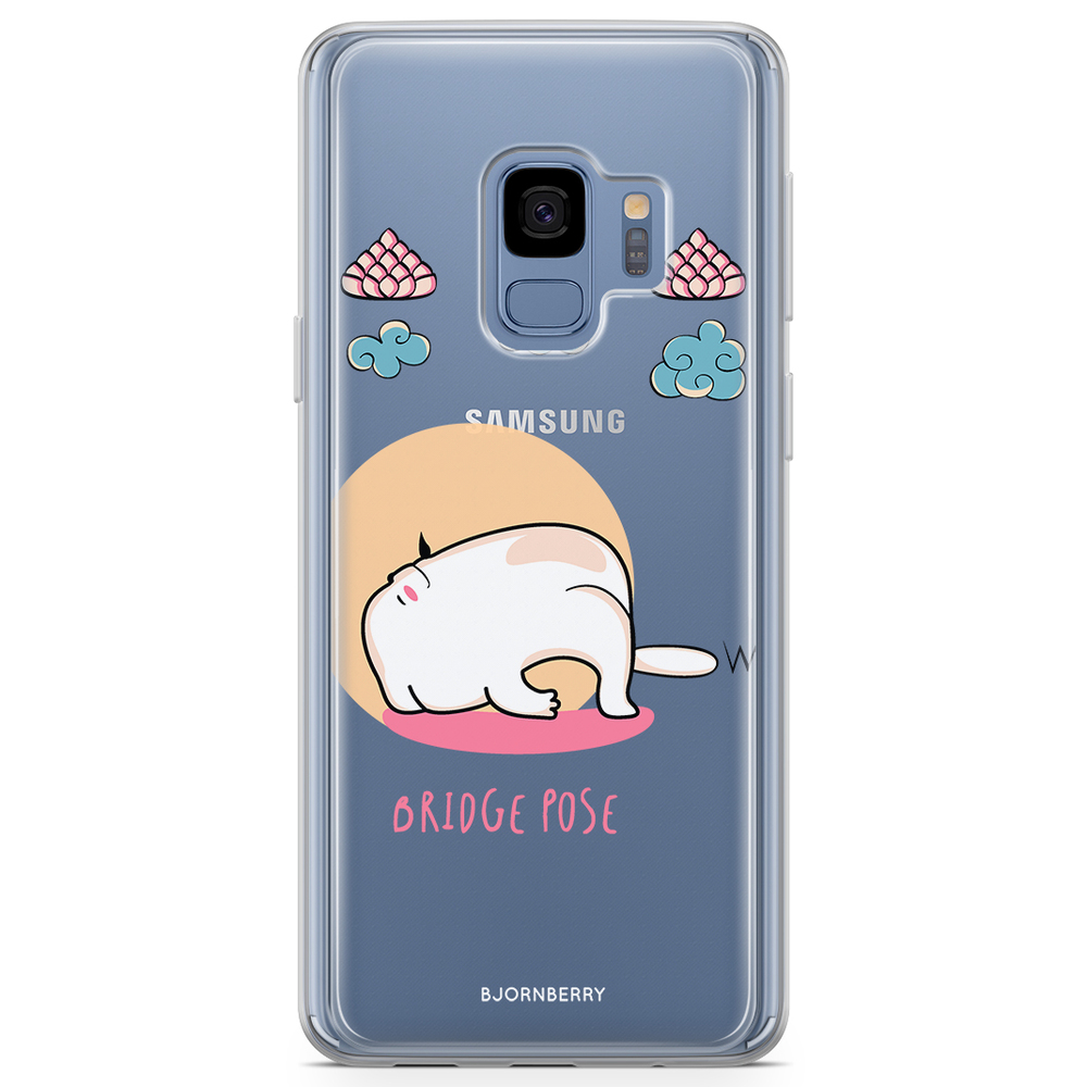Samsung Galaxy S9 Fashion Case - Bridge Pose