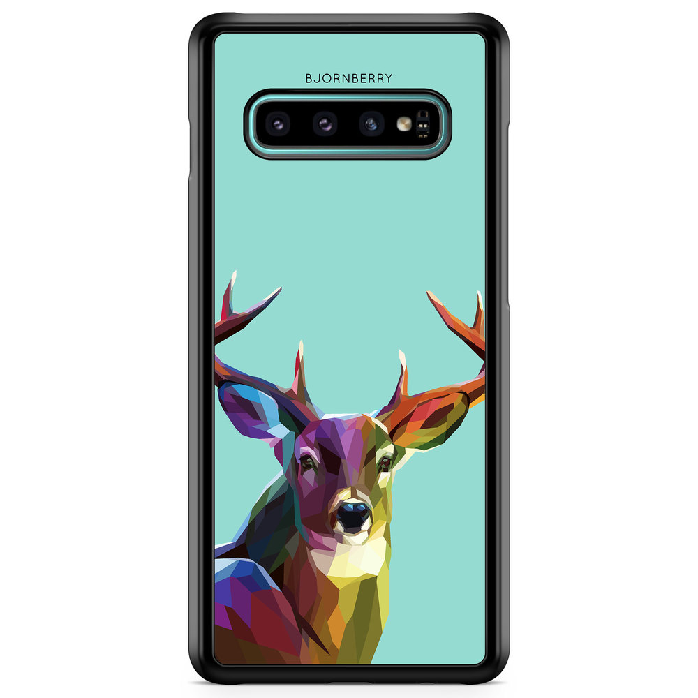 Samsung Galaxy S10 Plus Case - Colorful Deer
