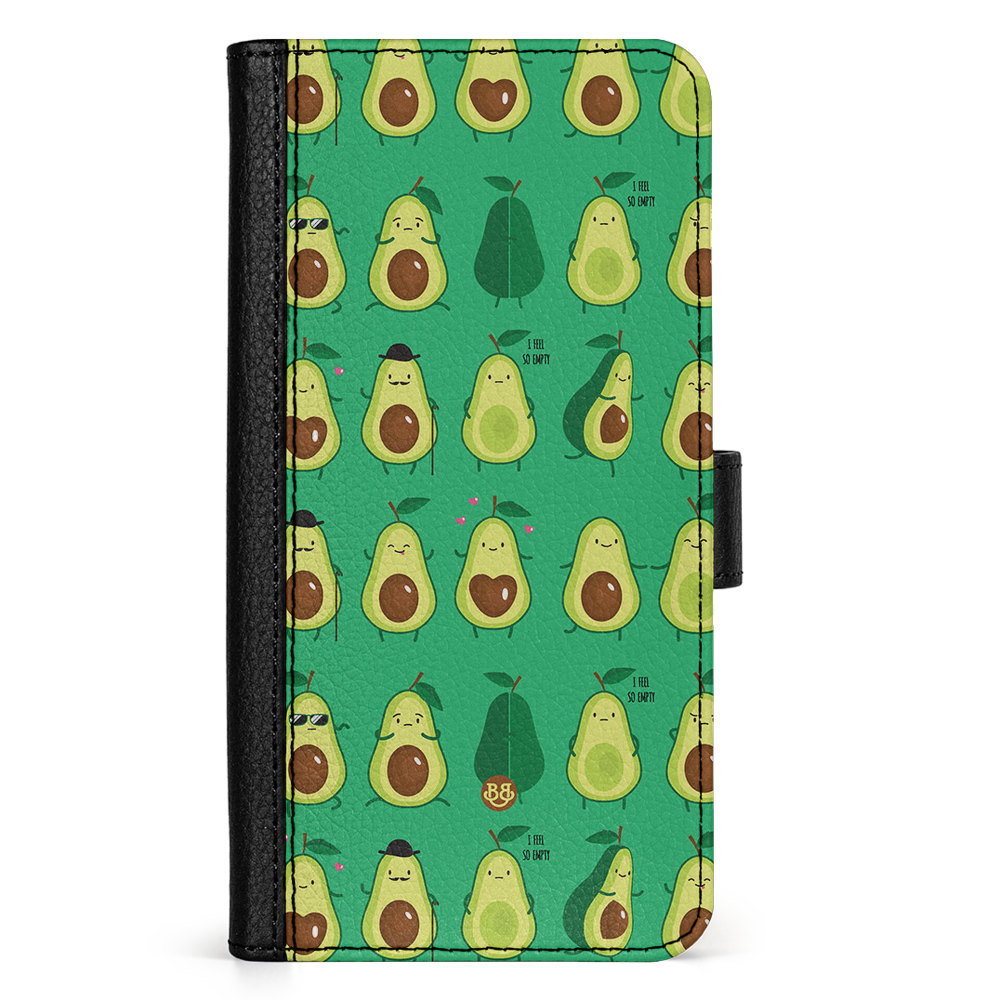 Xiaomi Redmi 10C Wallet Case - Avocado Pattern