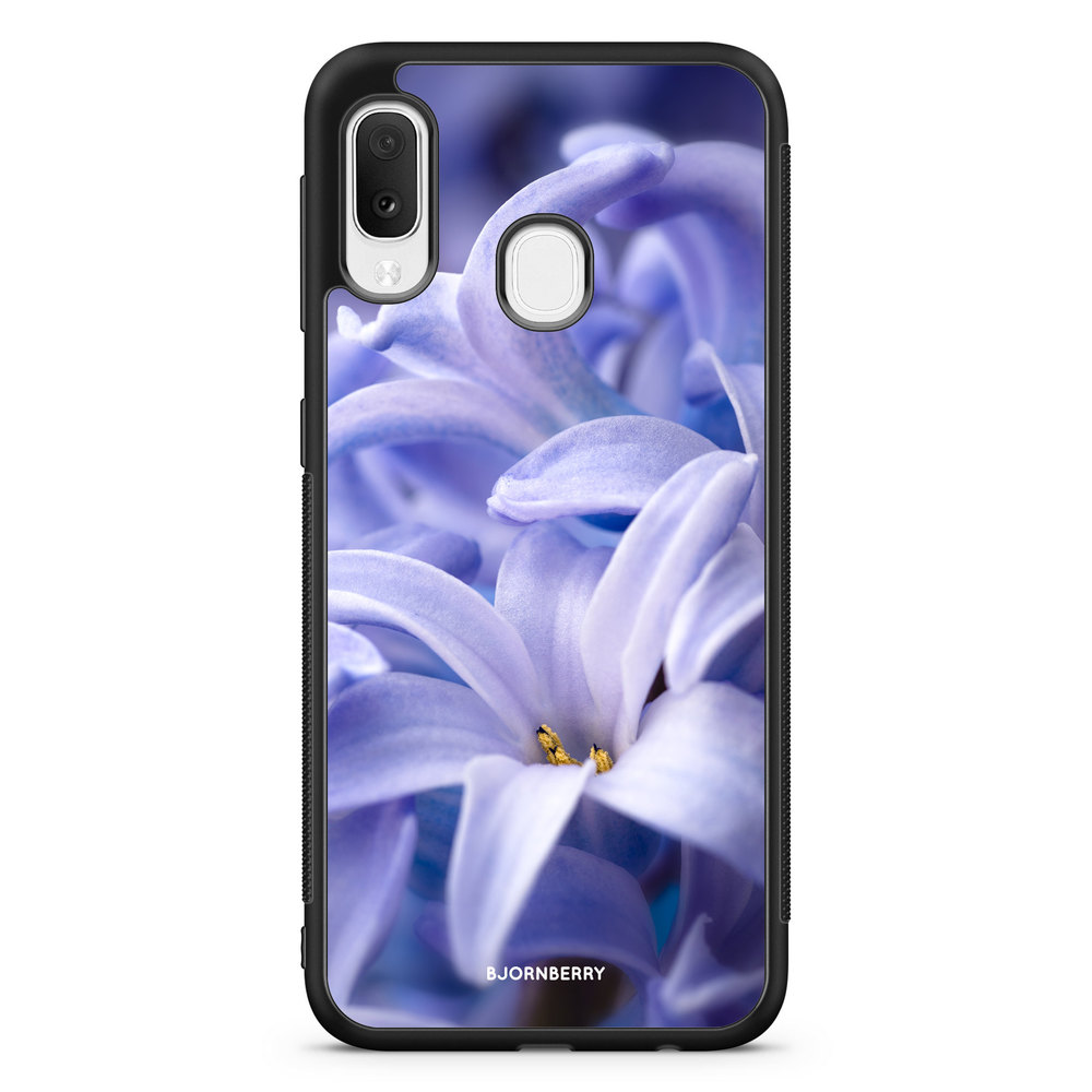 Samsung Galaxy A20e Case - Blue Flower