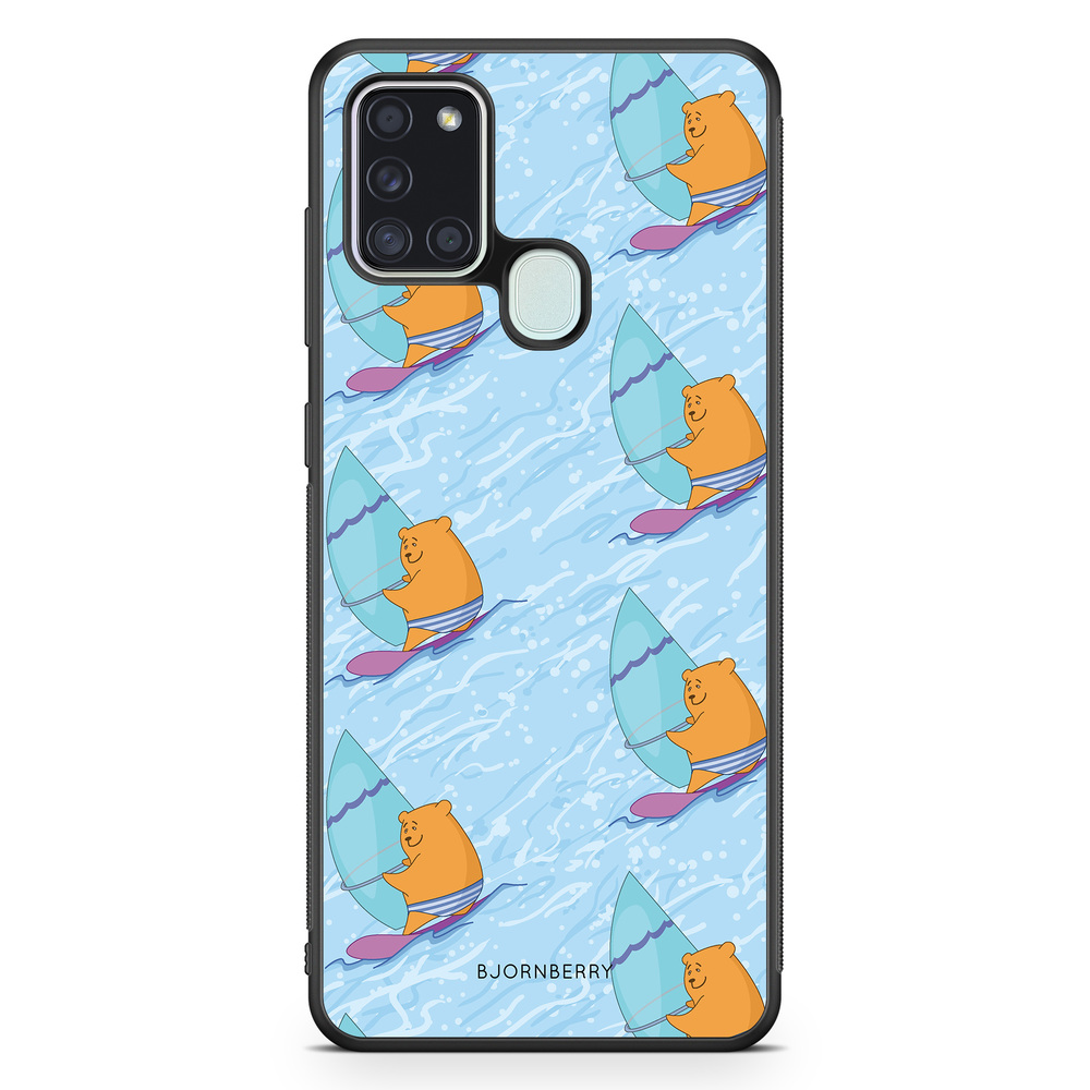 Samsung Galaxy A21s Case - Bear Surfer