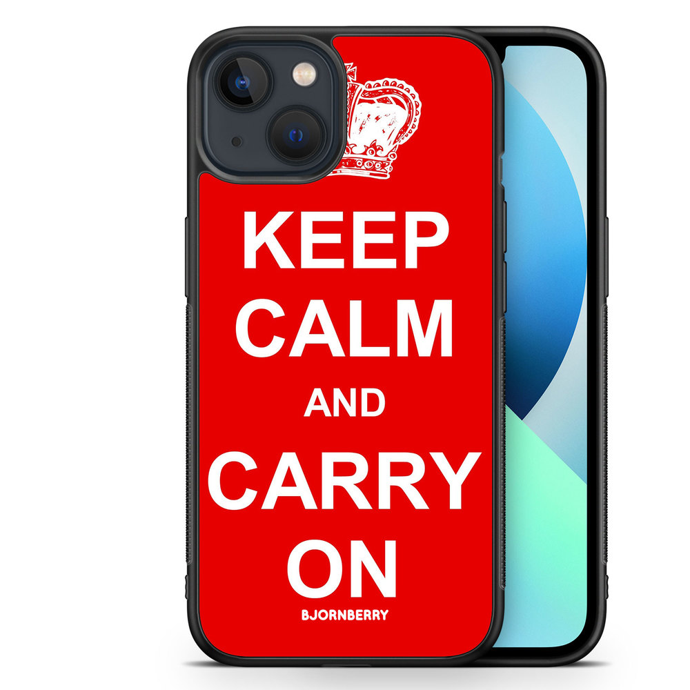 iPhone 13 Mini Case - Keep calm carry on