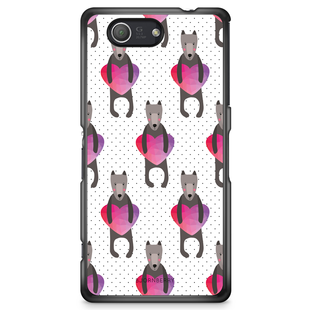 Sony Xperia Z3 Compact Case - Romantic Dogs