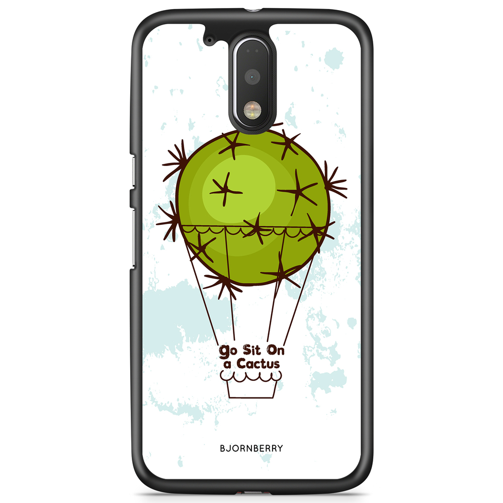 Moto G4/G4 Plus Case - Go sit on a cactus