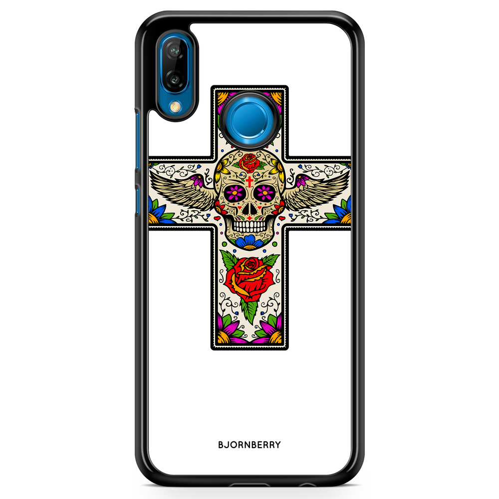 Huawei P20 Lite Case - Skull Cross