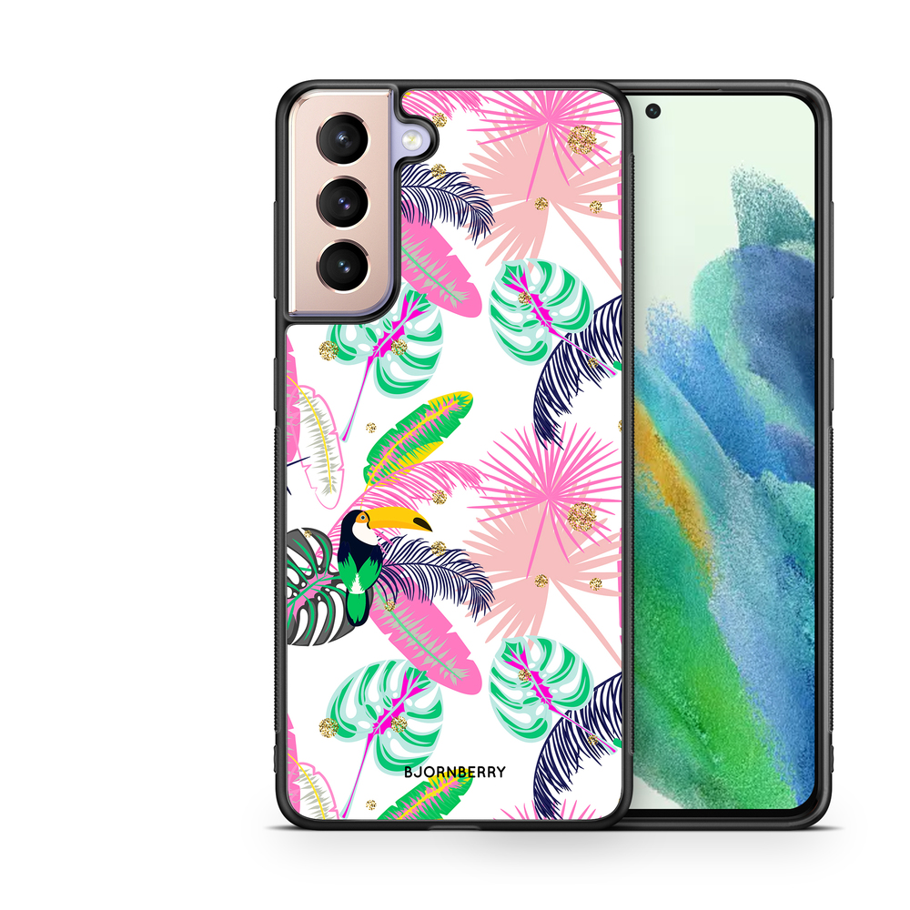 Samsung Galaxy S21 FE 5G Case - Tropical Pattern