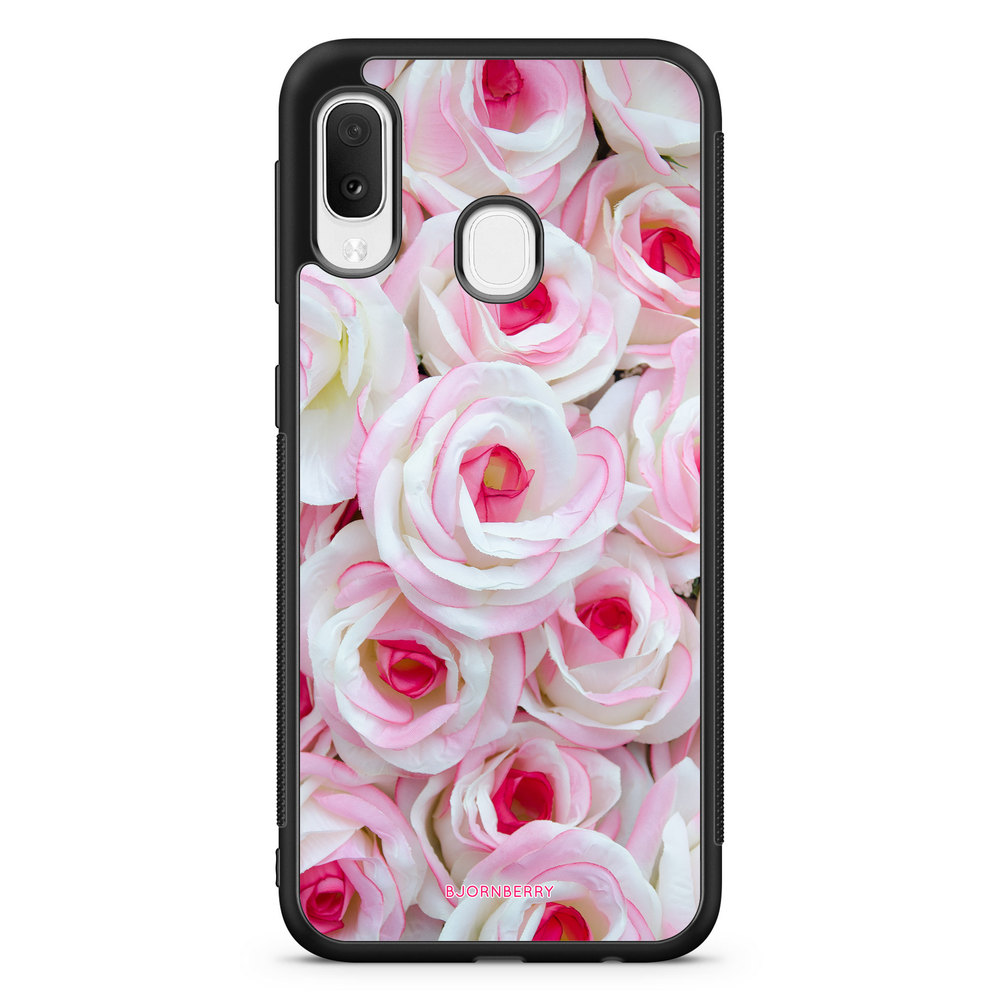 Samsung Galaxy A20e Case - Pink Roses