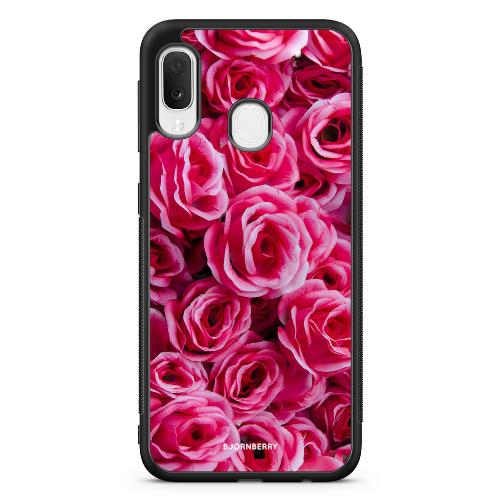 Samsung Galaxy A20e Case - Red Roses