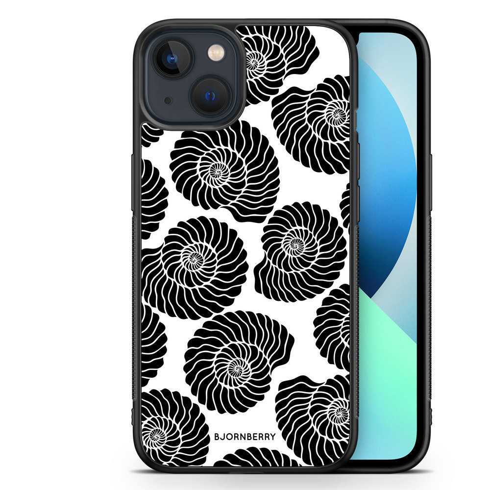 iPhone 13 Mini Case - Seashell BW