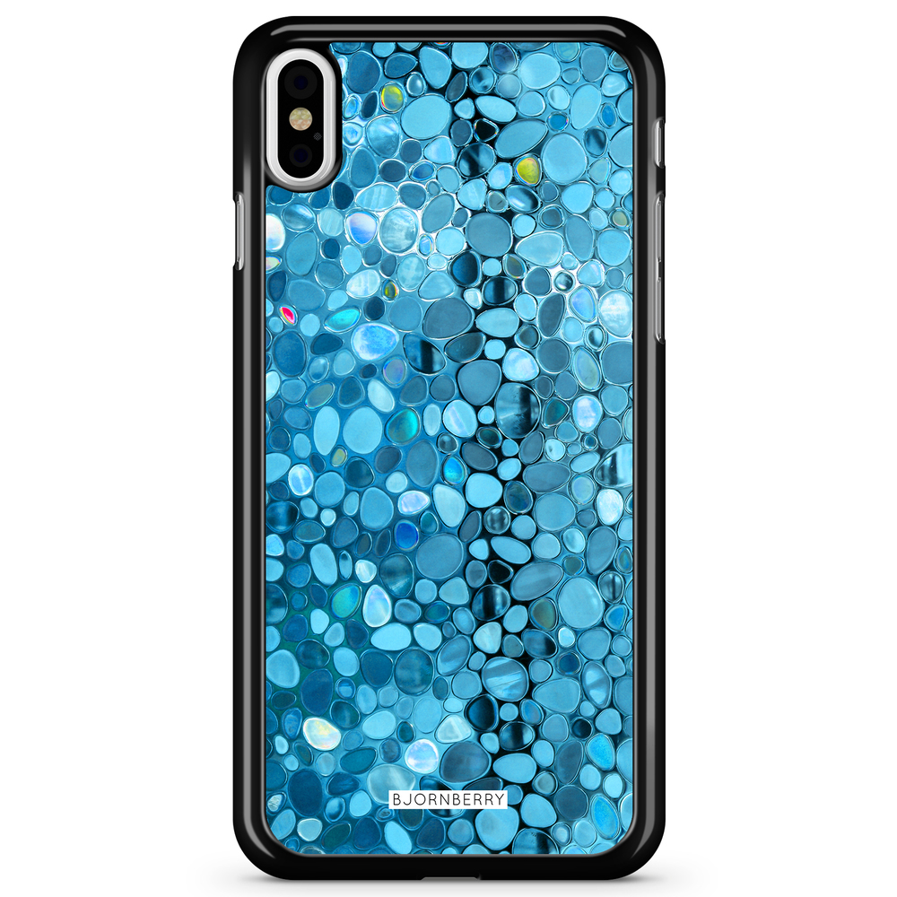 iPhone X / XS Case - Stained Glass Blue