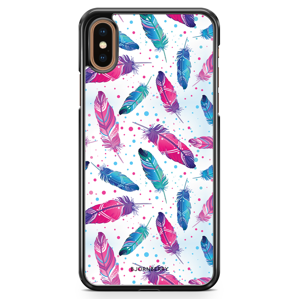 iPhone XS Max Case - Feathers