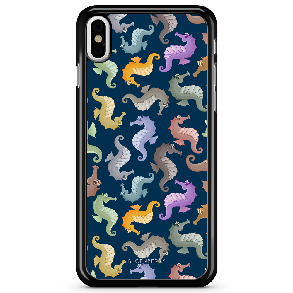 iPhone X / XS Case - Cartoon Sea-Horse