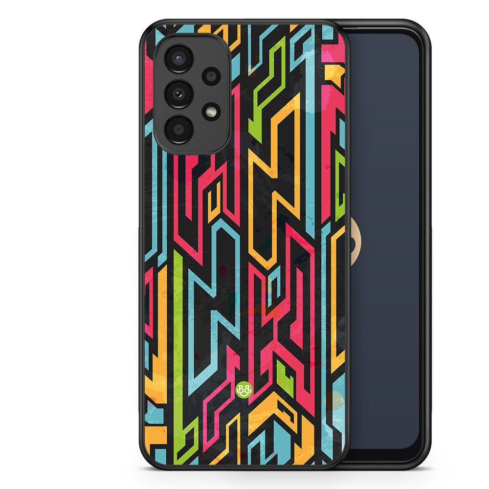 Samsung Galaxy A13 Case - Colored Tribal
